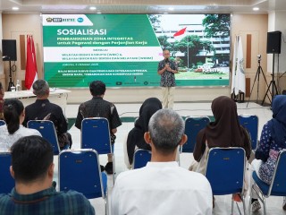 Sosialisasi Pembangunan Zona Integritas menuju WBK WBBM